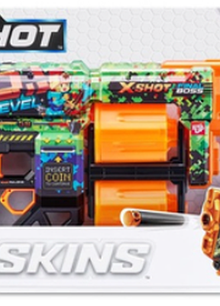 Быстрострельный бластер x-shot skins dread к.а. (12 патронов) (36517b)