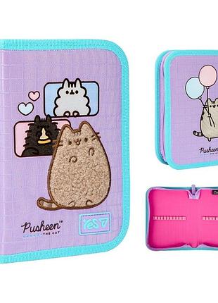 Пенал твердий yes одинарний без клапана hp-02 pusheen summer