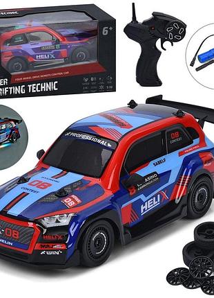 Машина радіокерована 2,4g, 1:16, дрифт, 4х4, дод. колеса, світло, usb, 26,5 см (36903)