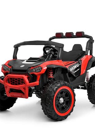 Детский электроджип 24v с пультом управления bluetooth красный (m 6382eblr-3(24v))