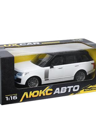 Машина на радіокеруванні зі світлом та гумовими колесами, 1:16 (m 6420)