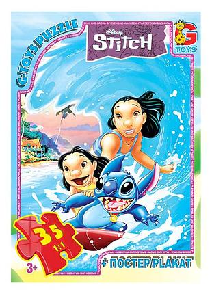 Пазл для дітей із серії stitch, яскравий дизайн (sc609)