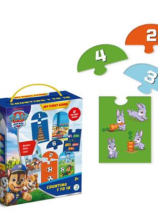 Обучающая игра paw patrol личба от 1 до 10 (200621)
