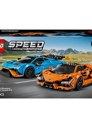 Конструктор lamborghini revuelto і huracán sto, спорткари (77238)