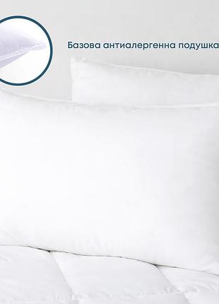 Подушка "white comfort" new 70*70 см (850г) (microfiber)