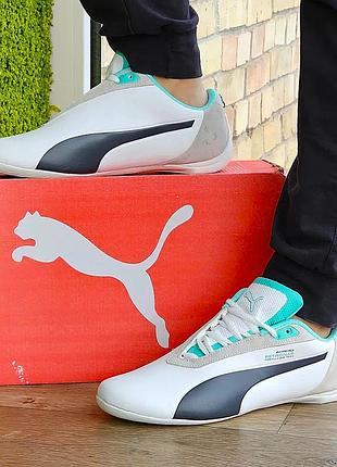 Кросівки puma for amg білі чоловічі пума (розміри: 42,43,44,45) відео огляд
