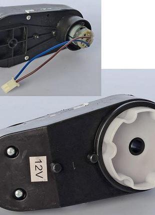 Рульовий редуктор для m 4419, отвір для осі 10мм., 12v, rpm5500, довж.17см (m 4419-st gear)