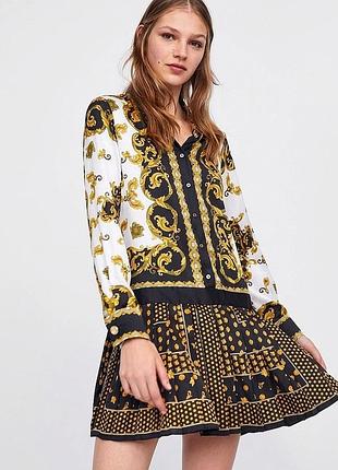 Яскрава оригінальна  фірмова   сукня від zara  плаття