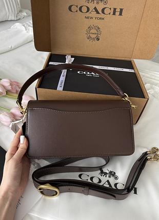 Coach tabby chocolate 1:1 (светлая нить) 2