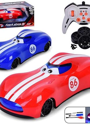 Машина 9013 радіок,акум,зв,світ,іскри,доп.колеса,4х4,usbзарядне,2 кольори,кор. 32-15,5-16,5см