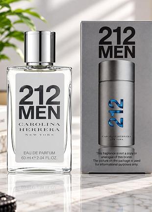 Carolina herrera 212 men tester pro чоловічий 58 мл