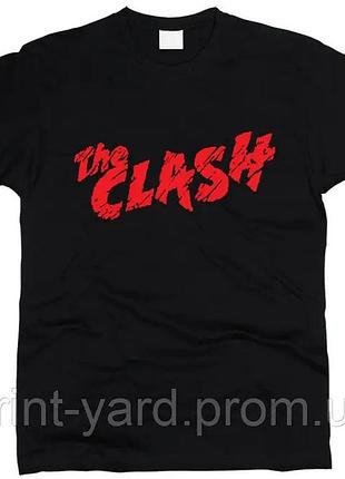 Футболка черная loys music the clash print