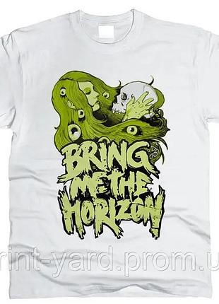 Футболка біла loys music bring me the horizon print