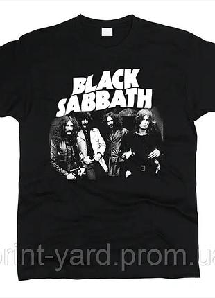 Футболка черная loys music black sabbath