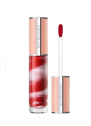 Блиск для губ givenchy rose perfecto liquid lip balm 201 (нюдовий)