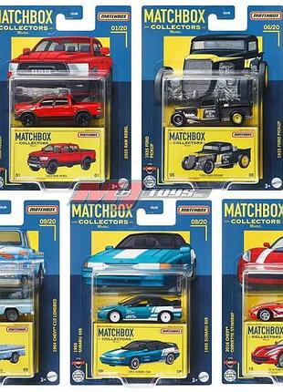 Коллекционная машинка matchbox collectors (в асс.)