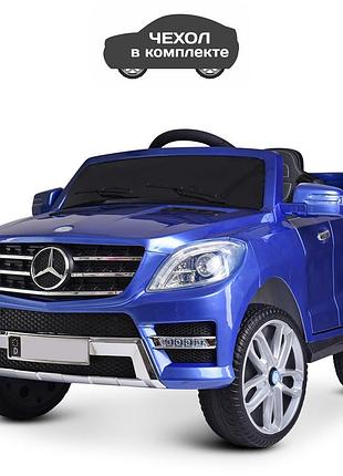 Детский электромобиль джип mercedes benz m 3568eblrs-4 синий