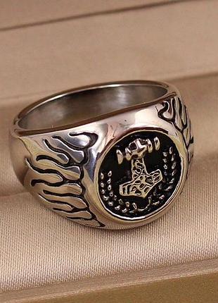 Кольцо xuping jewelry якорь 20 р серебристое
