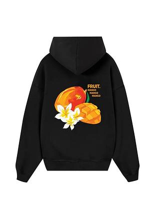 Худи loys толстовка с принтом tropical mango hoodie, черный s