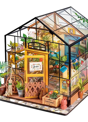 Конструктор 3d мини-домик robotime rolifecathy's flower house dg104