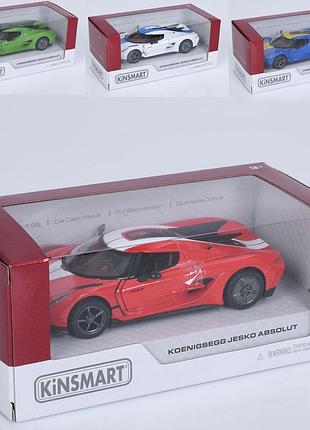 Машинка металлическая инерционная 1:36 двери открываются (kt5473wf)