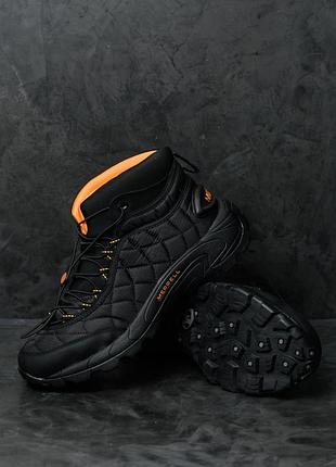 Merrell ice cap moc ii black orange 4