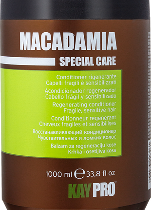 Macadamia кондиціонер з олією макадамії для ламкого волосся 1000мл
