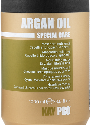 Argan oil маска живильна з аргановою олією для сухого волосся 1000мл