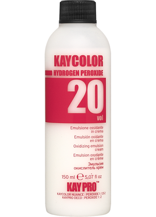 Kaycolor hydrogen окислювач 20vol 150мл