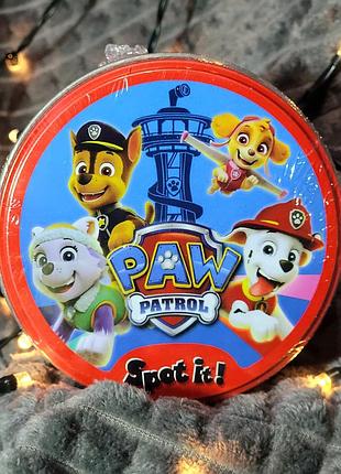 Настільна гра spot it! dobble - щенячий патруль / paw patrol