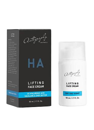 Омолоджуючий ліфтинг-крем для обличчя autography lifting face cream 50 мл, денний крем-бустер зі скваланом, сша