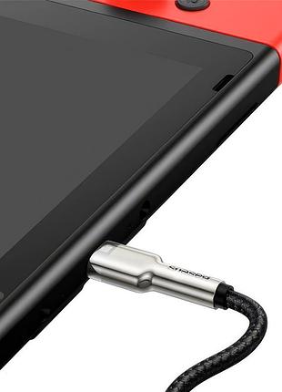 Usb кабель baseus cafule series type-c to type-c 100w 1m black 2
