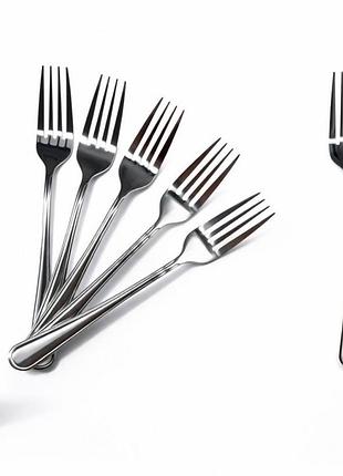 Набор столовых вилок с нержавеющей стали 6шт dinette