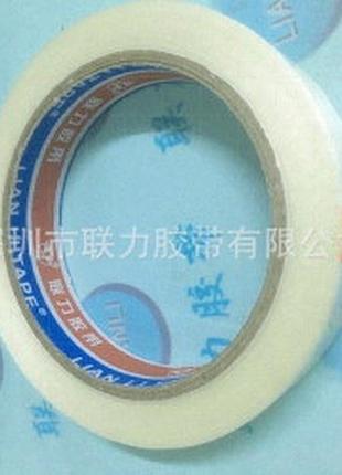 Скотч армований filament lian li tape 10t56, рулон 40мм х25м прозорний