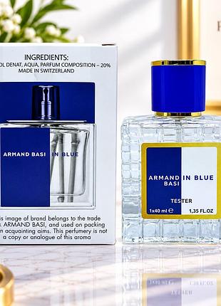 Armand basi in blue tester мужской 40 мл uae