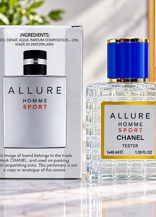 Cnl allure home sport tester мужской 40 мл uae