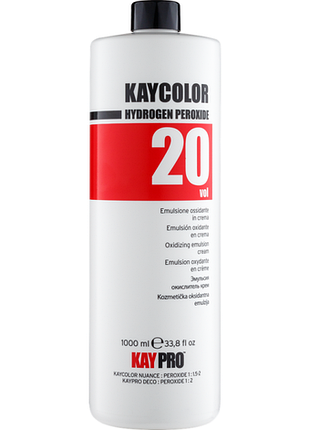 Kaycolor hydrogen окислювач 20vol 1000мл