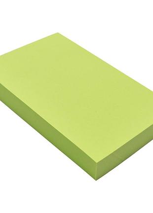 Бумага для заметок самоклеящаяся неон snr-a02(green) 100 шт, 76х50 мм