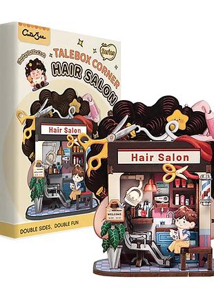 Румбокс​​​​​​​ talebox corner hair salon — набор для сборки, cutebee