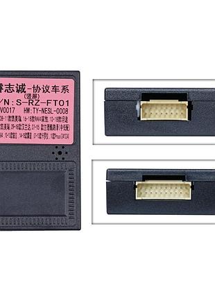 Перетворювач сигналу серії qiv адаптер can-bus toyota qbr ty0465a (rz-ft01)