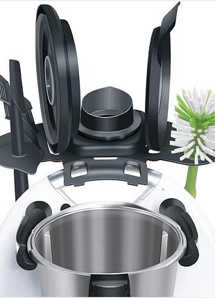 Тримач-органайзер, thermomix tm6 j-sk269de, чорний, для кришки, лопатки, мішалок, щітки; мультифункційний abs