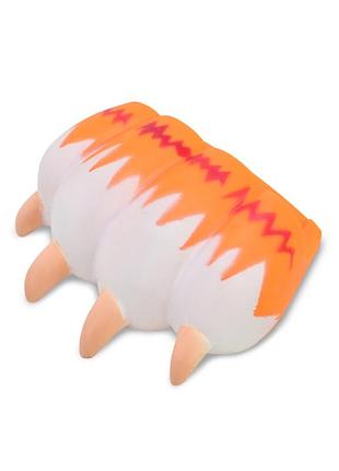 Антистресс детский когтики cat claws yd2576(orange-white) 9 см