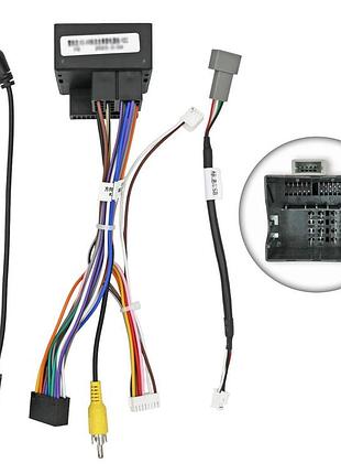 Перехідник живлення серії qiv з адаптером can-bus для citroen / peugeot qbr-w psa-0903 (дрот)