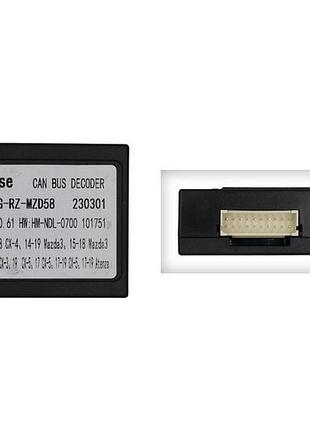 Перетворювач сигналу серії qiv адаптер can-bus mazda qbr mz2615a (rz-mzd58)