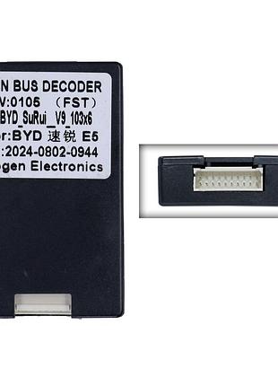 Перетворювач сигналу серії qiv адаптер can-bus byd qbr bd3602 (fst e5)