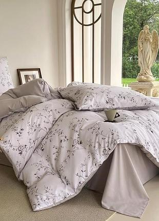 Постільна білизна євро з фланелі colorful home print 5 22059 200х230 см