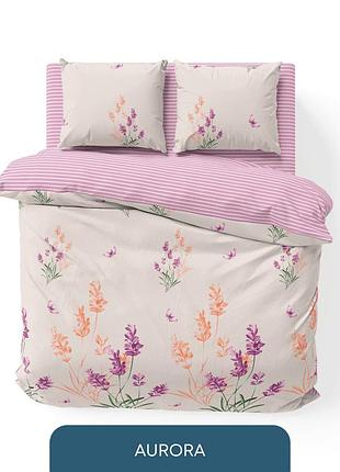 Комплект постільної білизни теп "soft dreams" євро (338 aurora, 70x70)
