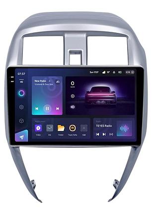 Штатна магнітола серії teyes 2k 360 cc3 6*128gb під nissan sunny 2014-2016 (f2) 10 дюймів