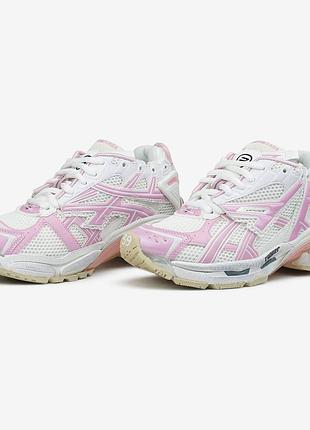 Balenciaga runner white pink 5