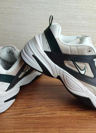 Кросівки чоловічі nike m2k tekno демісезонні шкіра текстиль в'єтнам